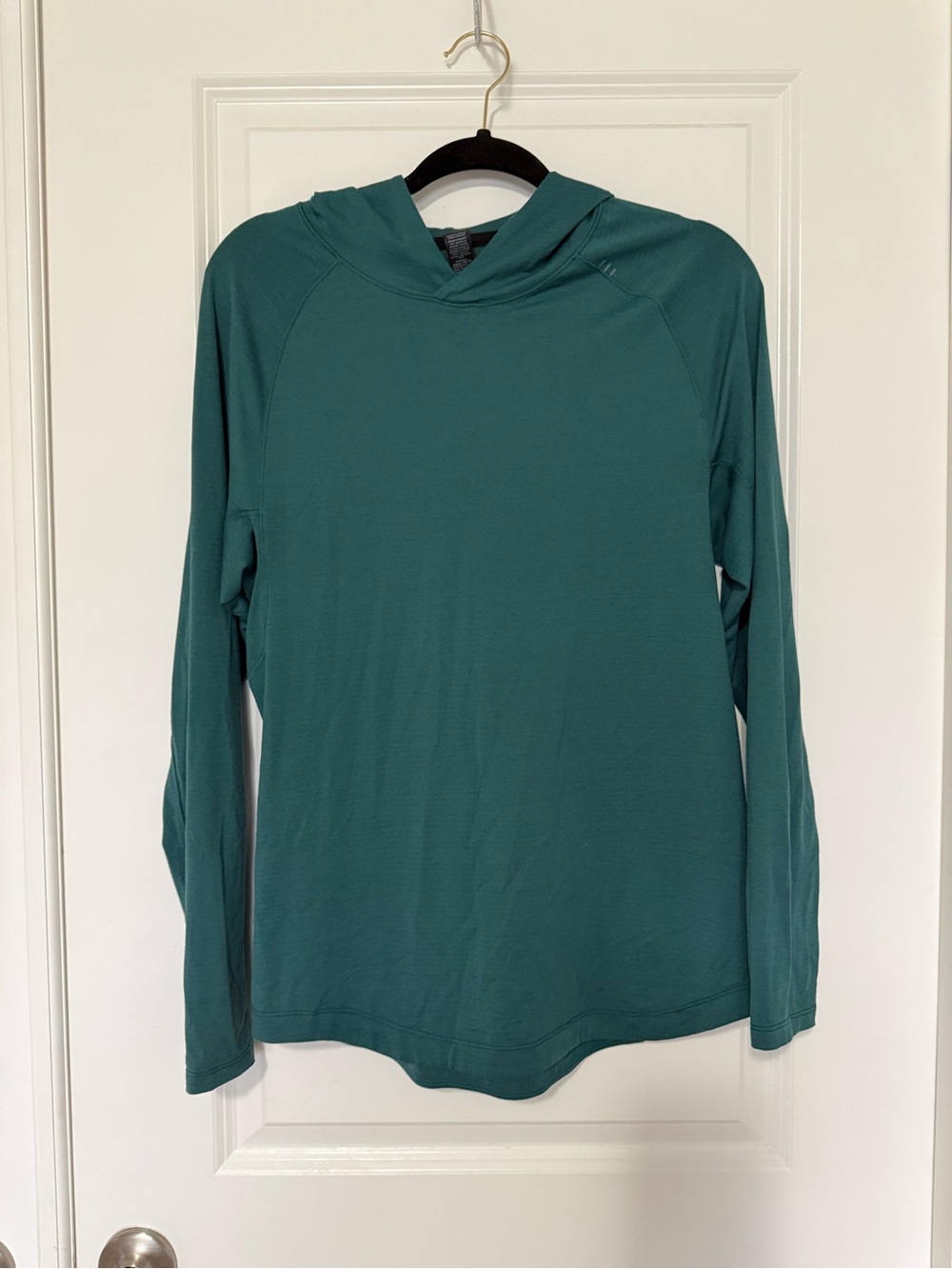 lululemon athletica Teal Green Pullover Hood